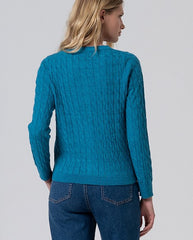 Vest Blauw-Lara Cardigan
