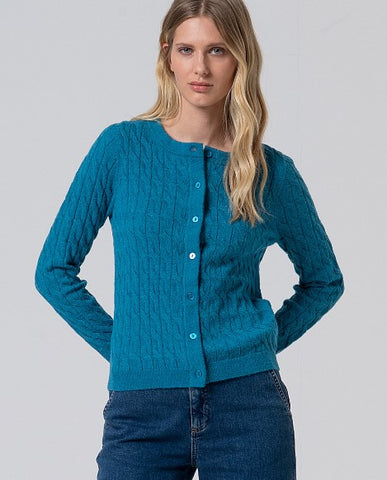 Vest Blauw-Lara Cardigan