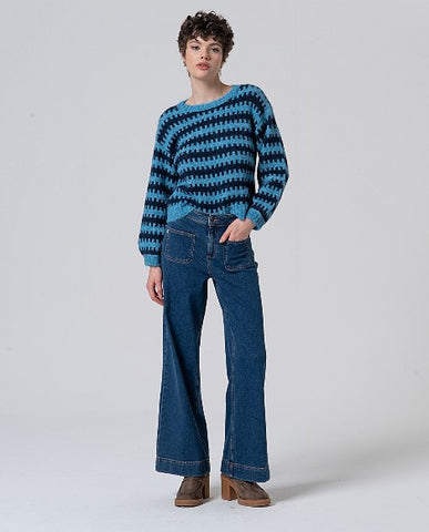 Jeans Blauw-Lije Trousers
