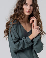 Trui Grijs-Liza Pullover