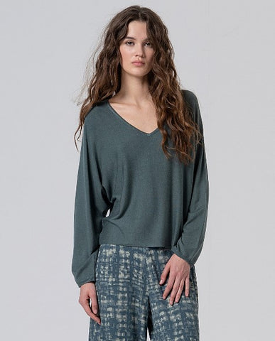 Trui Grijs-Liza Pullover
