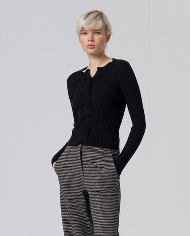 Vest Zwart-Liza Cardigan