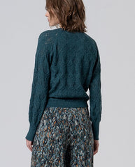 Trui Petrol-Omar Pullover