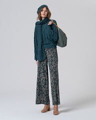 Trui Petrol-Omar Pullover