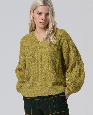 Trui Groen-Niar Pullover