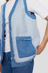 Gilet Blauw-Nujanet Vest