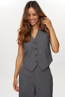 Gilet Krijtstreep-Nujosephine Waistcoat