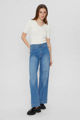 Jeans Blauw-Nuparis Jeans Long Light Blue