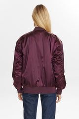 Jas Paars-Nufria Bomber Jacket