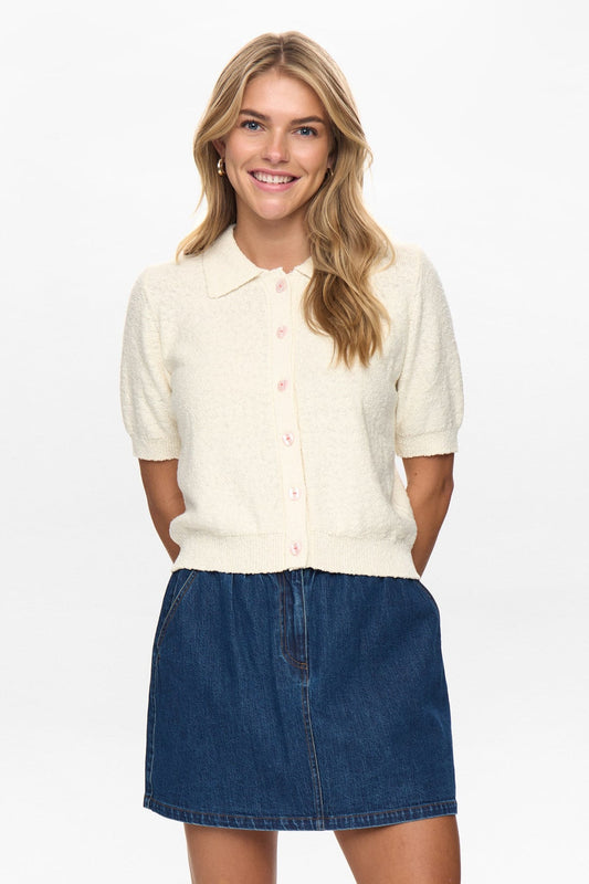 Vest Ecru-Nuzola Cardigan