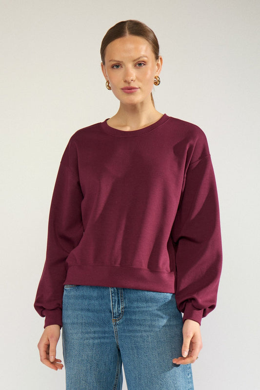 Trui Bordeaux-Numara Sweat