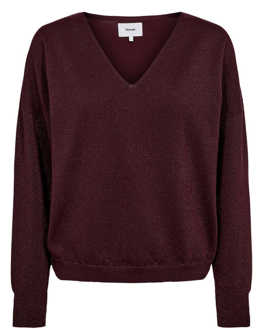 Trui Bordeaux-Nudayletta Pullover