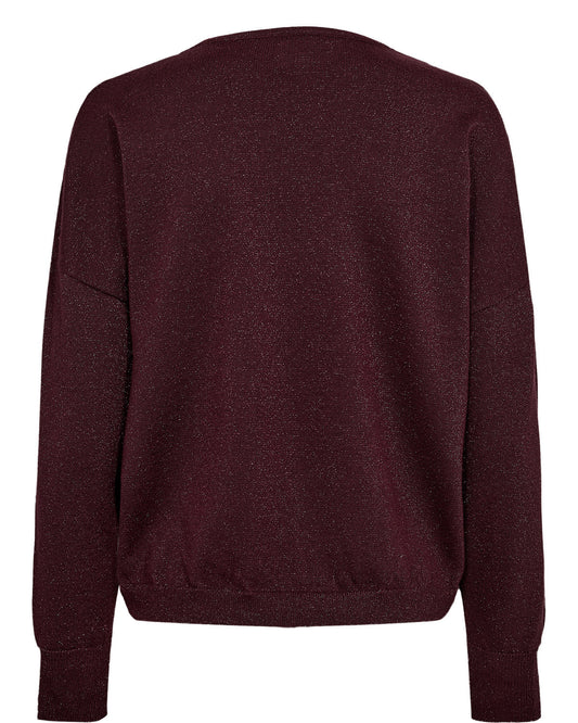 Trui Bordeaux-Nudayletta Pullover