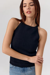 Top Zwart-Top Almina