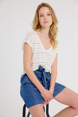 Top Streep-T-Shirt Sindy
