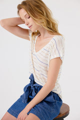 Top Streep-T-Shirt Sindy