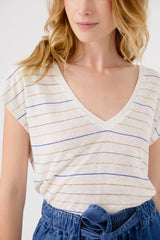 Top Streep-T-Shirt Sindy