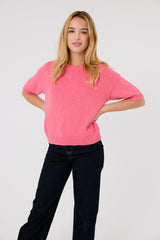 Top Roze-Sylviane Pull