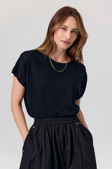 Top Zwart-Pull Cheyenne