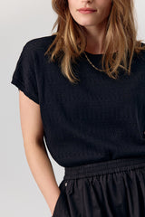 Top Zwart-Pull Cheyenne