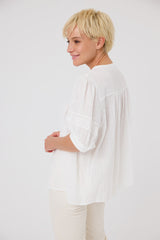 Bloes Wit-Chemise Danielle