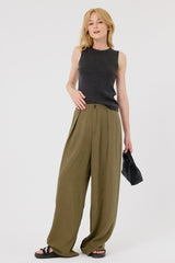 Broek Groen-Jeanne Pantalon