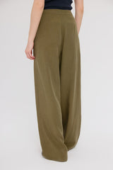 Broek Groen-Jeanne Pantalon
