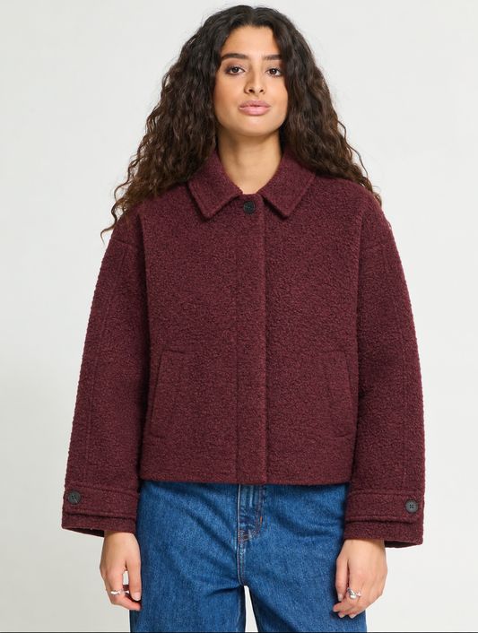 Jas Bordeaux-Gadira Jacket
