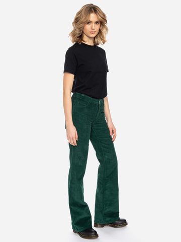 Broek Groen-Newton Breitcord Green(Gots Organic)