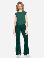 Broek Rib-Hose Newton Cord Grun