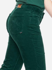 Broek Rib-Hose Newton Cord Grun