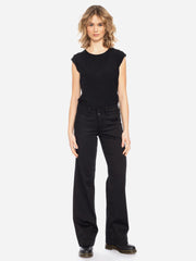 Broek Zwart-Lilia CO/EL Hose
