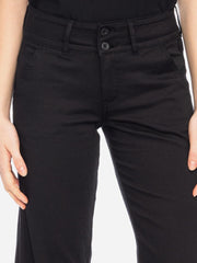 Broek Zwart-Lilia CO/EL Hose