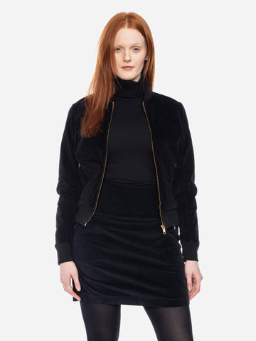 Jas Zwart-Jacke Babe