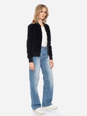Jas Zwart-Jacke Bebe (Gots Organic)