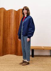 Jas Blauw-Assam Bomber