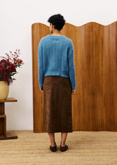 Trui Blauw-Myosotis Pull