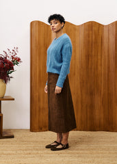 Trui Blauw-Myosotis Pull