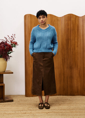Trui Blauw-Myosotis Pull