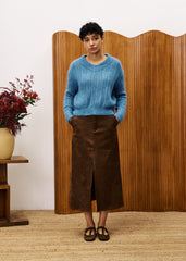 Trui Blauw-Myosotis Pull