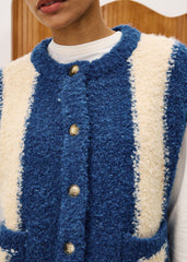 Vest Streep-Shiba Cardigan