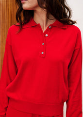 Trui Rood-Chedid Pull