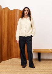 Vest Crème- Selkirk Cardigan