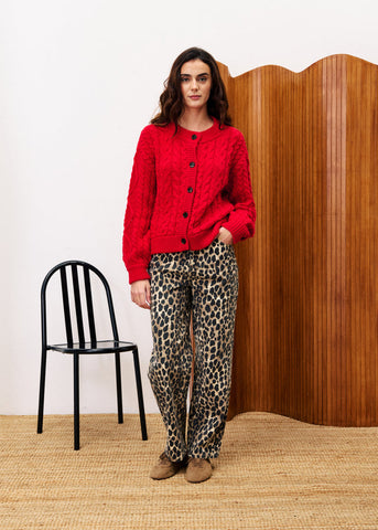 Vest Rood-Guimave Cardigan