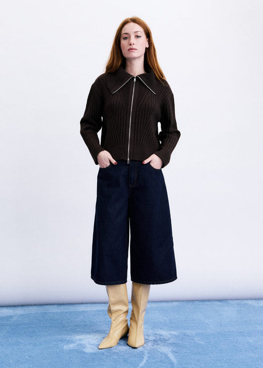 Vest Bruin-Kerkis Cardigan