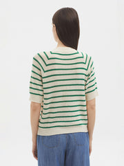 Vest Streep-Short Striped Jacket