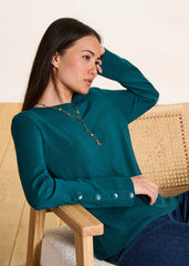 Trui Petrol-Easter Pullover