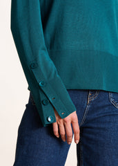 Trui Petrol-Easter Pullover