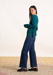 Trui Petrol-Easter Pullover