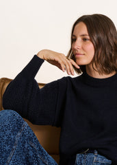 Trui Blauw-Stormy Pullover